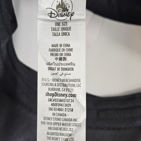 Walt Disney World 50th Anniversary Celebration Black Cap Hat NWT - Picture 8 of 9